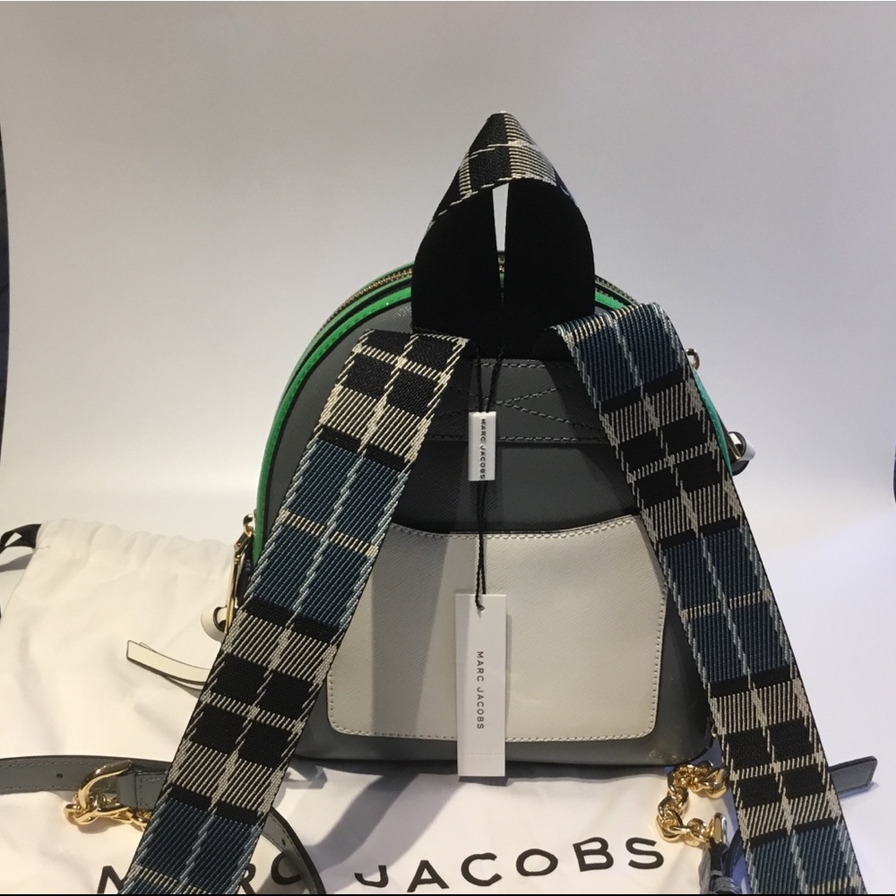 Marc Jacobs♥️NEW♥️The Pack Shot Backpack Slate - Picture 8 of 12